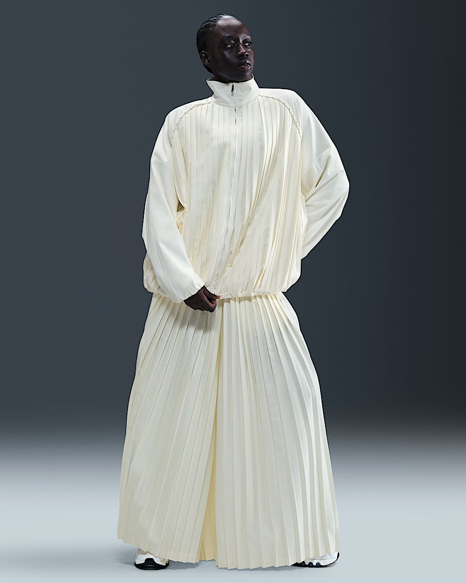 ★★Nike★★ Sportswear Collection Mid-Rise Pleated French T Nike Sportswear Collection Women's Mid-Rise Pleated French